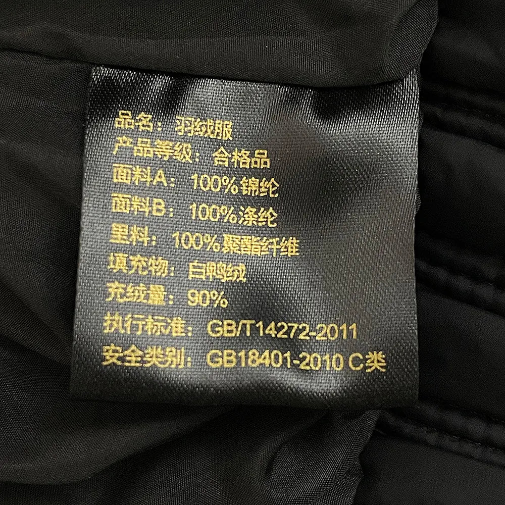 CXFS 2025 Winter Jacket Women Short Natural Real Raccoon Fox Fur Collar Hooded White Duck Down Coat Thick Warm Casual Outerwear