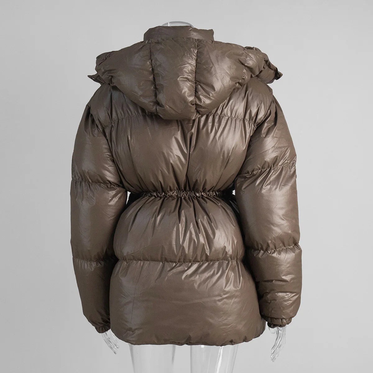 2025 New Fashion Warm Padded Jacket Women Winter Parkas Long Sleeve Hooded Bread Cotton Clothes Female Thick Jacket Outerwear