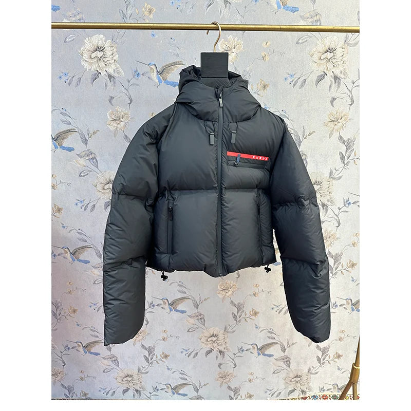 Winter Black Men's and Women's Same Casual Slimming Big Brand Warm White Duck Down Down jacket down Coat