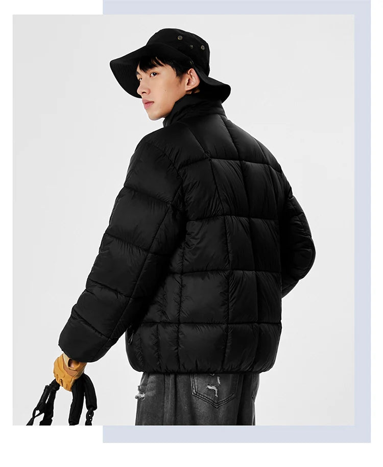 Warm Unisex Jacket Coats Outdoor Parka Cotton-Padded couple Pure Cotton loose thicken Coat High Quality brand winter clothing