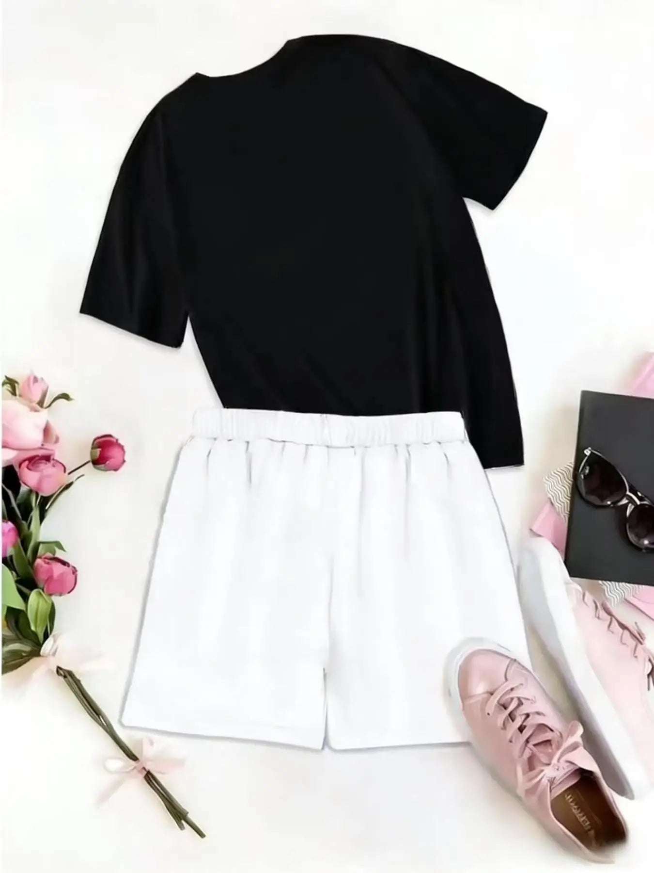 Ladies 2-Piece Summer Knit Set – Casual Beach & Vacation Outfit