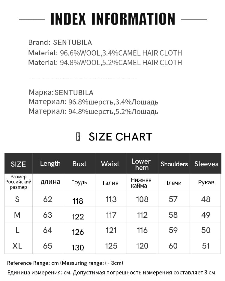 Winter Short Woolen Jackets Women Outerwear 2024 Fashion Notched Collar Double Breasted Loose Coats Female W44O56123