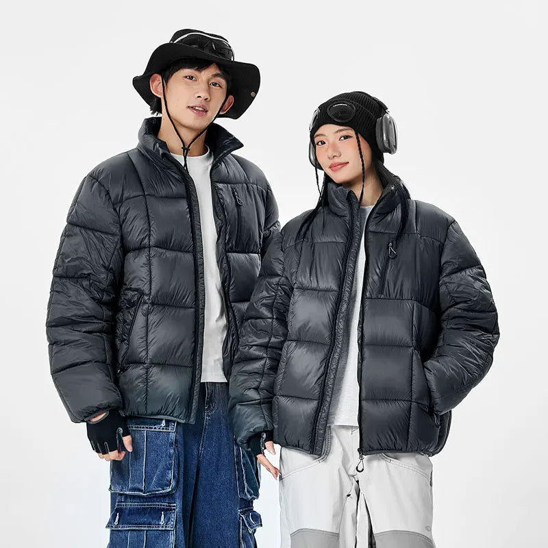 Warm Unisex Jacket Coats Outdoor Parka Cotton-Padded couple Pure Cotton loose thicken Coat High Quality brand winter clothing