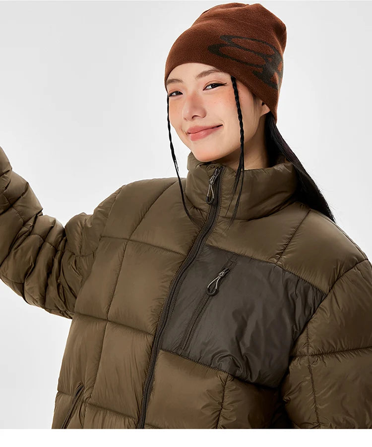 Warm Unisex Jacket Coats Outdoor Parka Cotton-Padded couple Pure Cotton loose thicken Coat High Quality brand winter clothing