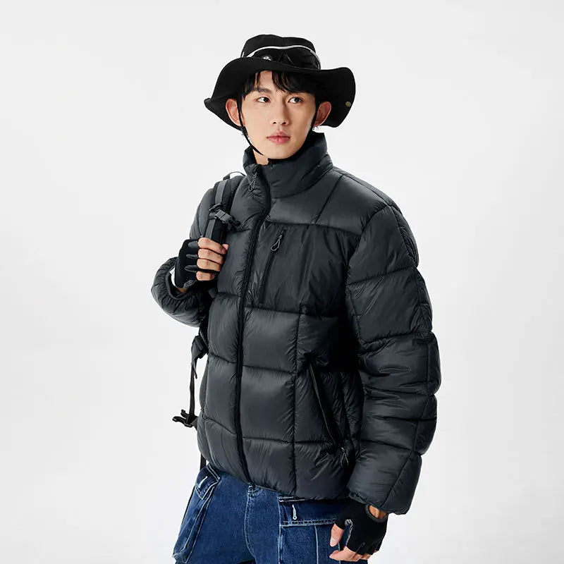 Warm Unisex Jacket Coats Outdoor Parka Cotton-Padded couple Pure Cotton loose thicken Coat High Quality brand winter clothing