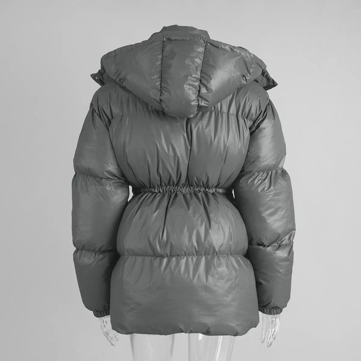 2025 New Fashion Warm Padded Jacket Women Winter Parkas Long Sleeve Hooded Bread Cotton Clothes Female Thick Jacket Outerwear